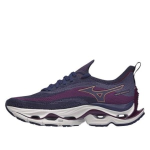 Tênis Mizuno Wave Impetus Feminino - Marinho+Vinho