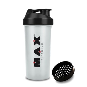 Coqueteleira Max Titanium - 700 ml Transparente