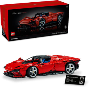 LEGO Technic Ferrari Daytona SP3; Kit de Construção 3778 peças 42143