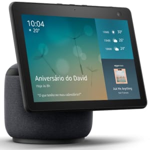 Echo Show 10 (2ª Geração) Amazon Smart Display HD de 10 com Alexa Câmera de 13MP Preto - B084P4Q85Q