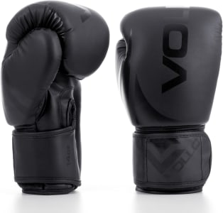 Luva Boxe Vollo Training Black Unissex, Tamanho 14oz