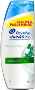 Head & Shoulders Shampoo H&S Anticoceira 650 Ml