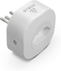 Steck, Tomada Inteligente, Steck Ambiente Conectado Wi-Fi, 10A, Bivolt, Branco