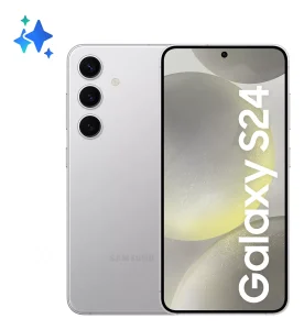 Smartphone Samsung Galaxy S24 256GB 8GB 5G Tela de 6,2" Galaxy AI — Cinza 