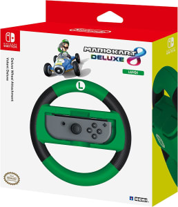 Volante Luigi Mario Kart 8 Deluxe Wheel Switch Hori