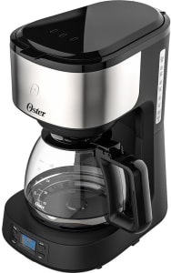 Cafeteira Oster Day Light Programável 12L 110V Preto/Inox 800W OCAF500