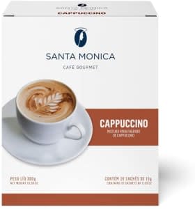 Café Santa Monica Cappuccino Monodose Cafe Santa Monica Com 20 Unidades