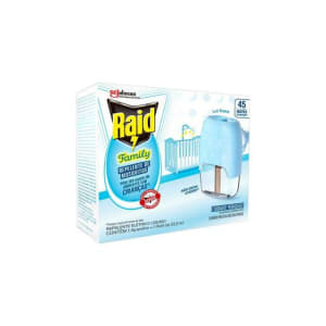 Kit Aparelho Raid Family + Refil Elétrico Líquido 32,9ml - Odorizador e Desodorizador de Ambientes - Magazine Ofertaesperta