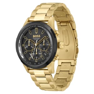 Relógio Boss Masculino Aço Dourado 1514033