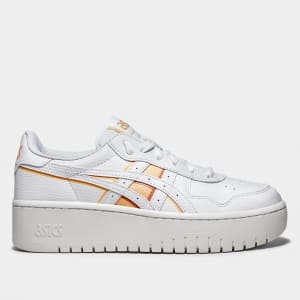 Tênis Asics Japan S PF Feminino - Branco+Laranja