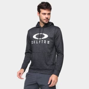 Moletom Oakley Pullover C/ Capuz Masculino - Preto