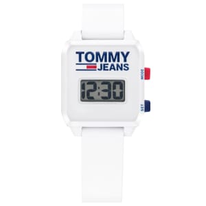 Relógio Tommy Jeans Feminino Borracha Branca 1782256