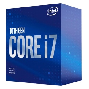 Processador Intel Core i7 10700F 2.90GHz (4.80GHz Turbo) 10ª Geração 8-Cores 16-Threads LGA 1200 - BX8070110700F