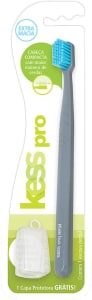 Escova Dental Pro Extra Macia, Kess, Multicor