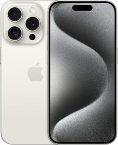 Apple iPhone 15 Pro (128 GB) — Titânio branco