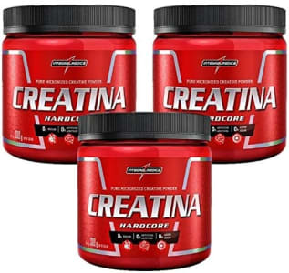 Kit 3x Creatina Monohidratada 300g Integralmedica