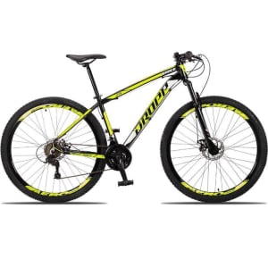 Bicicleta Aro 29 Dropp Race - Freio a Disco - Câmbio Importado - 21 Marchas - Adulto