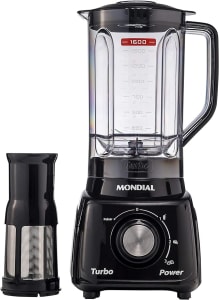 Liquidificador Turbo Power, Mondial, Preto, 550W, 220V - L-99 FB