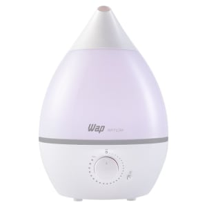 Umidificador e Aromatizador de Ar WAP Air Flow, Ultrassônico, 4 Litros, com Luminaria, Bivolt, Branco e Cinza - FW007733