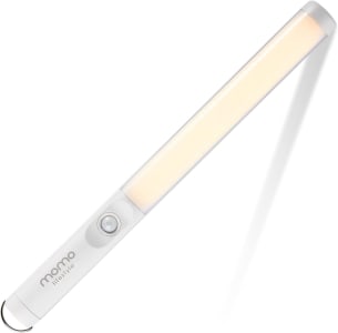 Luminária LED com Sensor de Presença para Armário, Recarregável Sem Fio, 1800mAh, Momo Glow, Momo Lifestyle (4000K Branco Neutro)