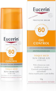 Eucerin Protetor Solar Facial - Sun Gel-Creme Oil Control Fps 60 50G