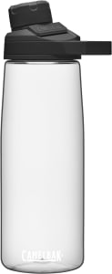 CamelBak Garrafa de água Chute Mag sem BPA com renovação Tritan, 740 ml, transparente