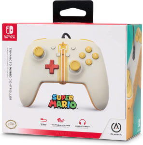 Controle com Fio Vintage Star PowerA - Nintendo Switch