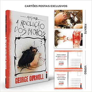 Livro A Revolução Dos Bichos + Kit de Cards (Capa Dura) - George Orwell