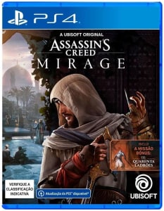 Jogo Assassin’s Creed Mirage - PS4