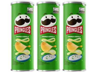 Kit Batata Pringles Creme e Cebola 109g - 3 Unidades