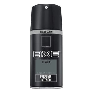 6 Unidades - Desodorante Axe Black Body Spray Aerosol