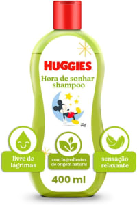 2 Unidades — Shampoo Infantil Huggies Chá de Camomila 400ml