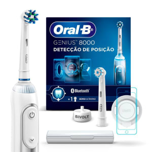 Escova Dental Elétrica Recarregável Oral-B Genius 8000 - Bivolt