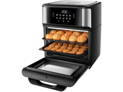 Fritadeira Elétrica sem Óleo/Air Fryer Mondial Forno Oven AFON-12L-BI Preta 12L - Fritadeira sem Óleo / Air Fryer