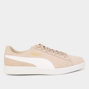 Tênis Puma Smash v2 BDP Feminino - Bege+Branco