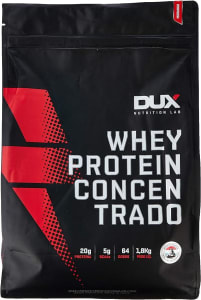 Whey Protein Concentrado Refil (1.8Kg) - Sabor Morango