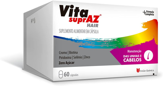 Vita Supraz Hair X 60 Cap Dura, Vita Supraz