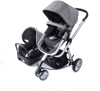 Safety 1st, Travel System Mobi NV Trio, Grey Denim Silver