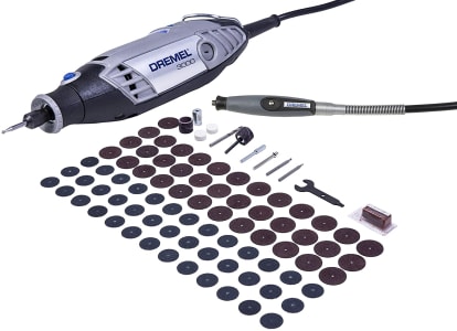 Dremel Micro Retífica 3000 Velocidade Variável com Eixo Flexível e 82 Acessórios 127V