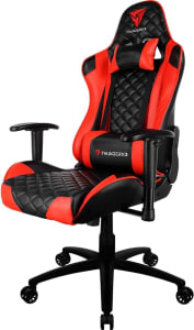 Cadeira Gamer Profissional TGC12 Preta/Vermelha THUNDERX3