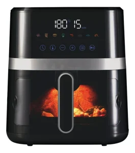 Air Fryer Fritadeira Elétrica Touch Jumbo Gaabor 5,5l 1500w Cor Cinza-escuro 110V