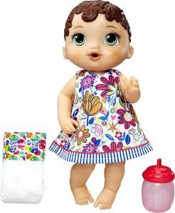 Baby Alive, Boneca Bebê Hora do Xixi Morena, Cores Variadas