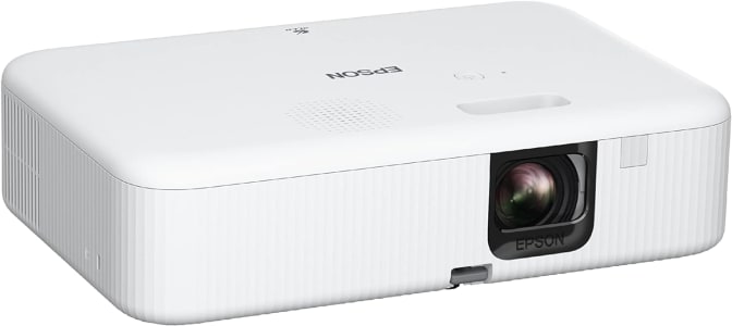 Projetor Smart Epson EpiqVision FH02 V11HA85020, FULL HD 3840 x 2160, 3000 Lumens Streaming (Branco)