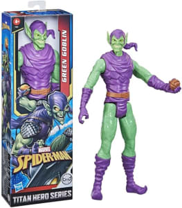 Marvel, Boneco Goblin Titan Hero, Duende, Verde e roxo