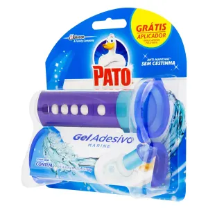 Detergente Sanitário Gel Adesivo Marine 38g Com Aplicador Pato