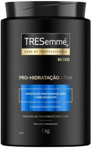 Máscara de Tratamento Intensivo com Pantenol e Biotina Hidratação Profunda Pote 1kg TRESemmé