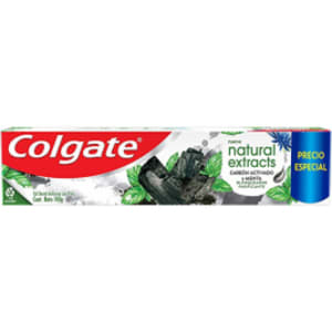 10 Unidades Creme Dental Colgate Natural Extracts Carvão Ativado 140g