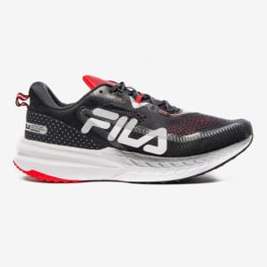 Tênis Fila Racer T2 Masculino - Preto+Prata