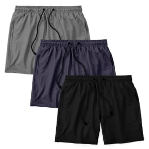 Kit 3 Short Masculino Bermuda Praia Verão Treino Esporte Mauricinho Tactel