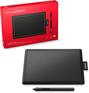 Wacom One CTL472 - Mesa Digitalizadora (Preto / Vermelho)